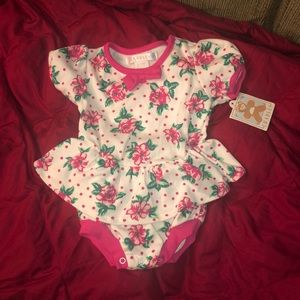 Little girl vintage summer all in 1 outfit